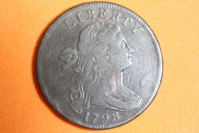 ESTATE FIND 1798- Draped Bust Large Cent!! #K38149
