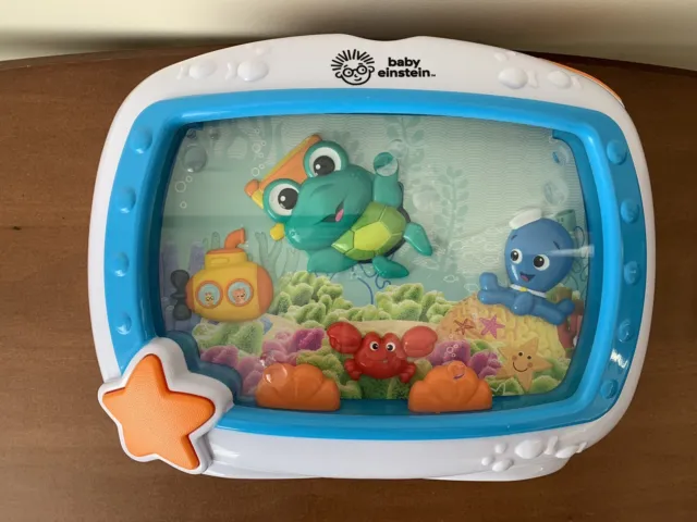 Baby Einstein Sea Dreams Sleep Soother Lights Music Crib Toy Fish Tank  Aquarium