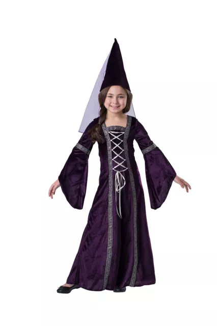 Dress Up America Medieval Princess Costume - Renaissance Dress Up Set for Girls