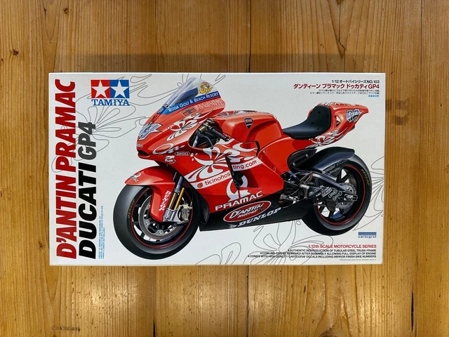 Kit Maquette TAMIYA 1/12 - Moto DUCATI GP4 (N°14103) - NEUF - Made In Japan