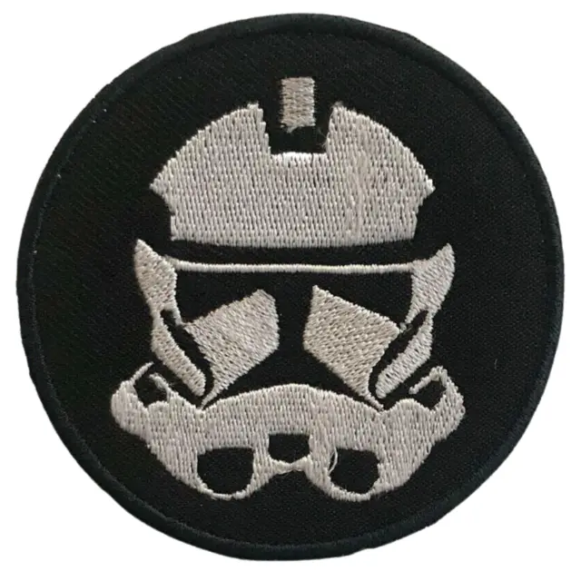 Star Wars Movie Storm Trooper badges Iron on Sew on Embroidered Patch