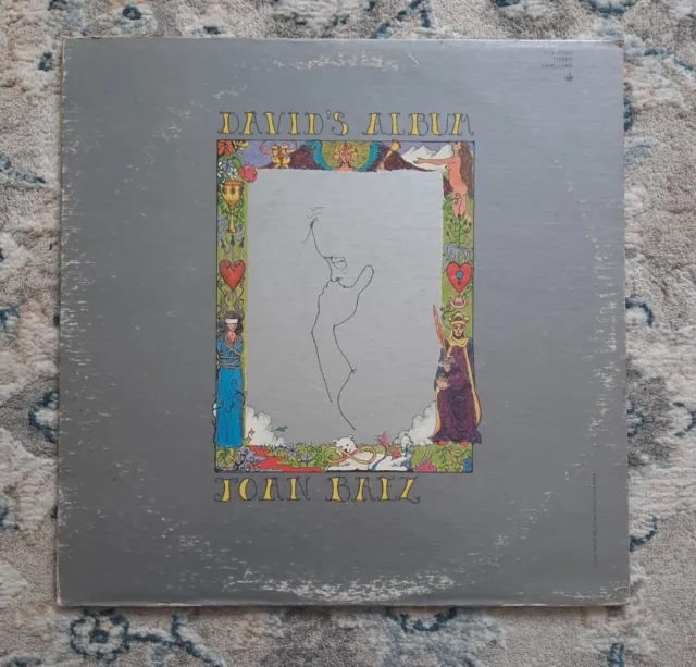 Joan Baez David's Album 1969 Vinyl Record 12" LP 33 RPM VSD 79308 Vanguard