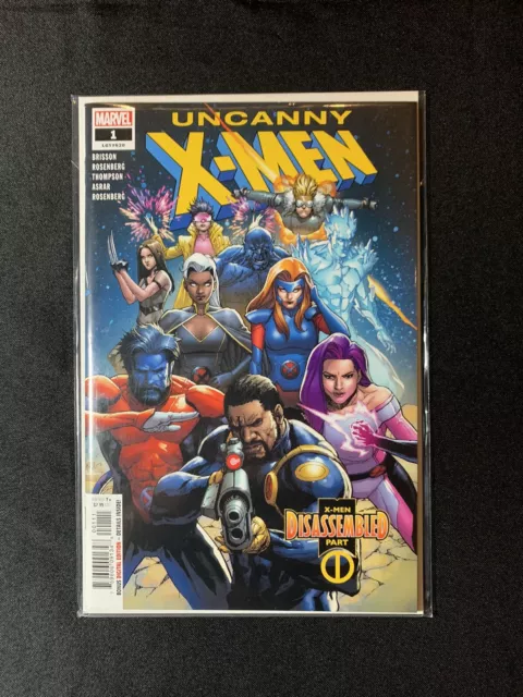 Marvel Uncanny X-Men #1 NM/VF 2018 Jean Grey Nightcrawler Beast Wolverine
