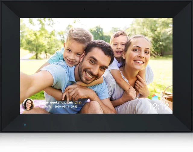 Digital Photo Frame 10.1 Inch WiFi Picture IPS HD Touch Screen Smart Cloud Ph...