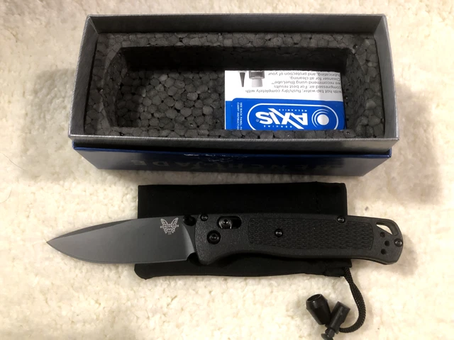 **Benchmade** Bugout AXIS Lock Knife Black CF-Elite (3.24" Black) 535BK-2...