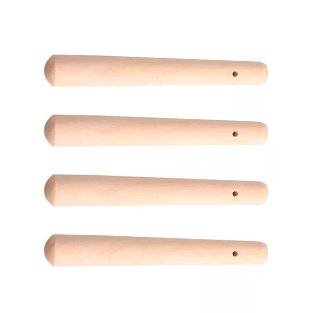 4 Pcs Schleifstab Muddler Holzstößel Für Bar Kind Baby Ergänzendes Essen Mixer