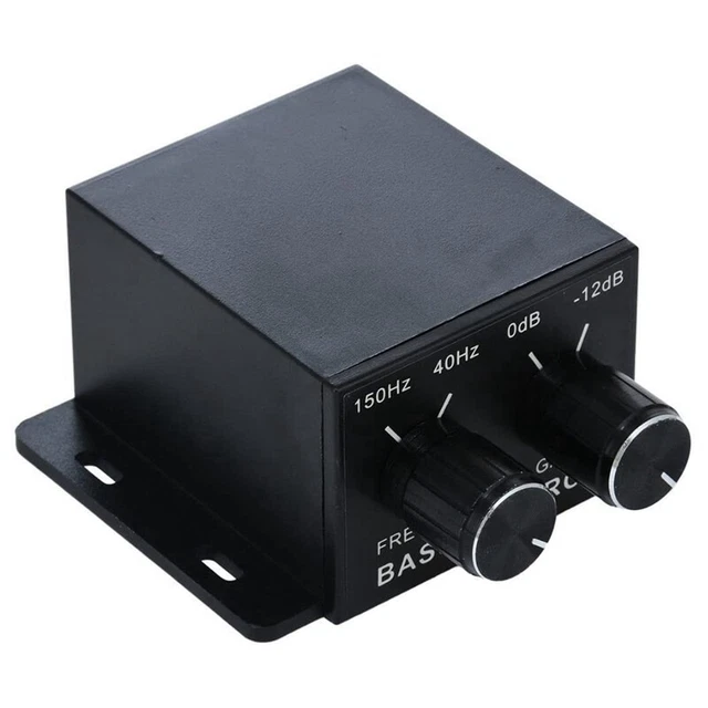 Regolatore Audio per Auto Amplificatori Regolatore Equalizzatore Stereo Sub U1H9