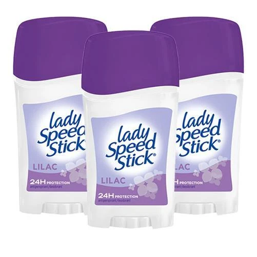 Lady Speed Stick Lilas Déodorant Antitranspirant Floral Frais Propre Parfumé X 3