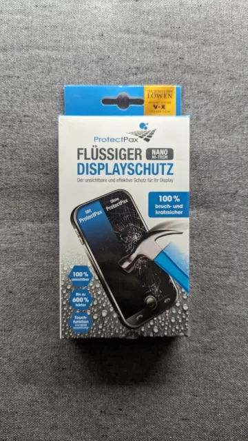 1x ProtectPax Displayschutz flüssig | statt Displayschutzfolie Smartphone