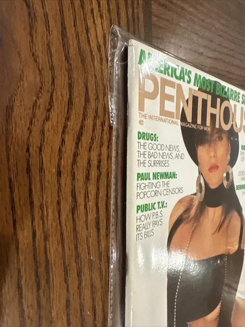 PENTHOUSE MAGAZINE JULY 1990 POTM Pet of The Month Marie Duarte !!!!! £