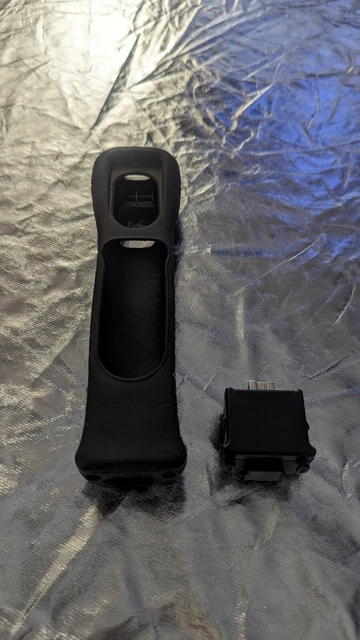 Nintendo Wii Official OEM Motion Plus Adapter Remote Attachment RVL-026 Black Nintendo Wii Official OEM Motion Plus Adapter Remote Attachment RVL-026 Black