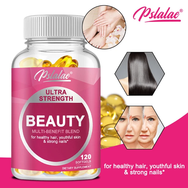 ULTRA STRENGTH BEAUTY Capsules With Biotin, Hyaluronic Acid, Collagen