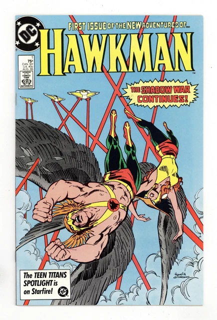 Hawkman #1 VF 8.0 1986