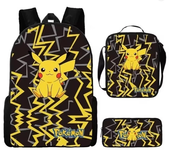 Zaino Pokémon Ufficiale - Con Motivo Pikachu E Pokeball, Per Scuola E Viaggi - Foto 11