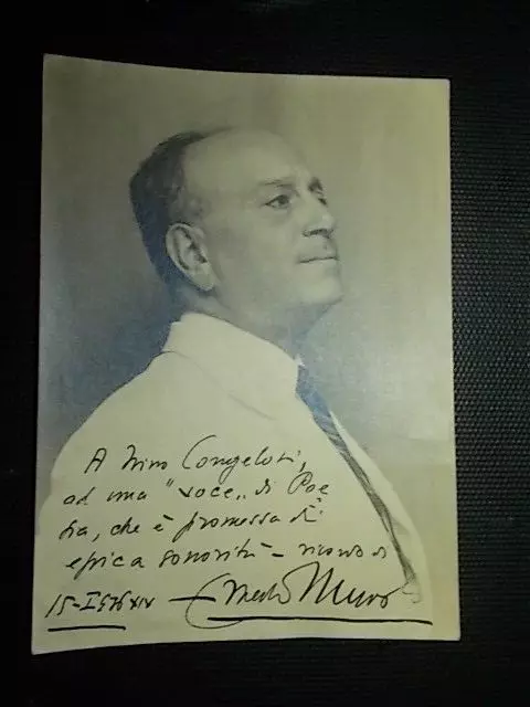 Napoli-1936-Ernesto Murolo-Poeta,Drammaturgo,Giornalista