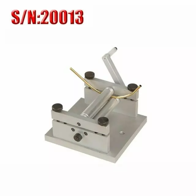 DIY Manual Plate Rolling Machine Soft Metal Sheet Mini Bending Machine S/N:20013