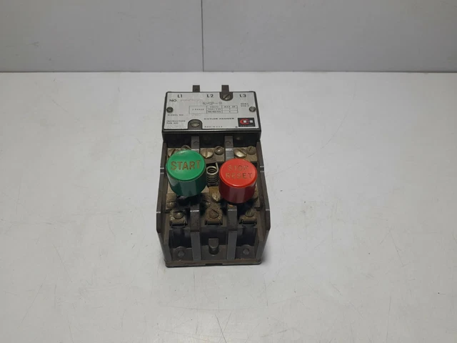 Cutler Hammer 9115H167K 6-200 Manuale Su / Spento Starter Nema Misura 0