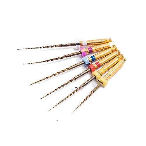 Easyinsmile X-Pro Gold Taper NITI Endo Rotary Files 6pcs Endodontic Controlledc