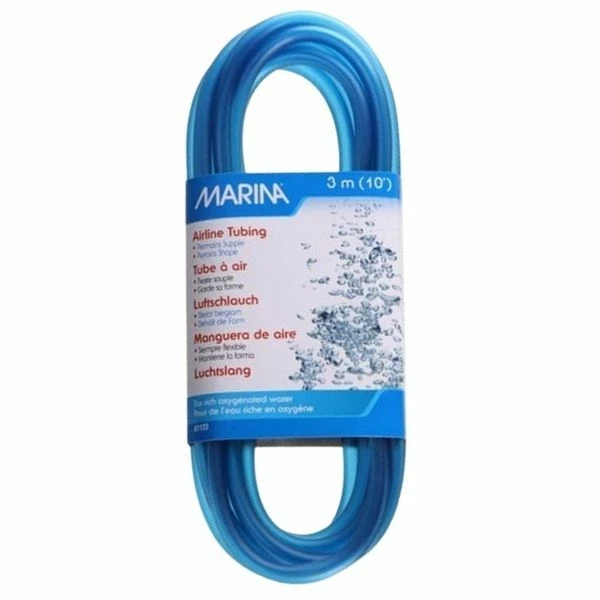 Marina Blue Airline Tubing 3m (10ft) or 6m (20ft) Oxygenate Fish Tank Aquarium 2