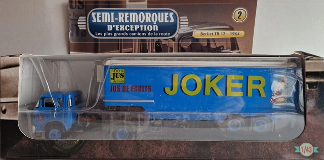 Miniature Ixo 1/43 – Semi D'Exception 65 – Berliet TR250 Magdeleine – Neuf