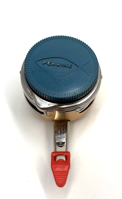 VINTAGE PERRINE AUTOMATIC Fly Fishing Reel NO. 51 w/ Box and