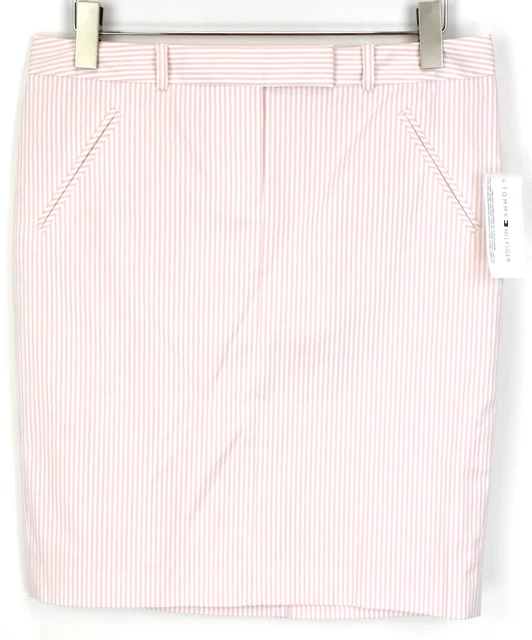 T-shirt Femme Trussardi Rouge Rayé - Taille S (UK 10) - Occasion TBE