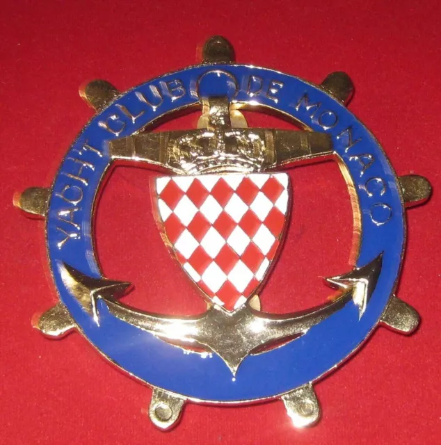 Yacht Club De Monaco Voiture Grill Badge Emblème MG Jaguar Triumph Porsche