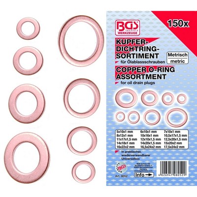 BGS SET 400 PZ TASSELLIAD ESPANSIONE 5-6-8MM 