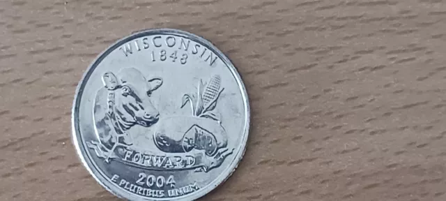 2004-D Washington State Quarter - Wisconsin (Uncirculated)