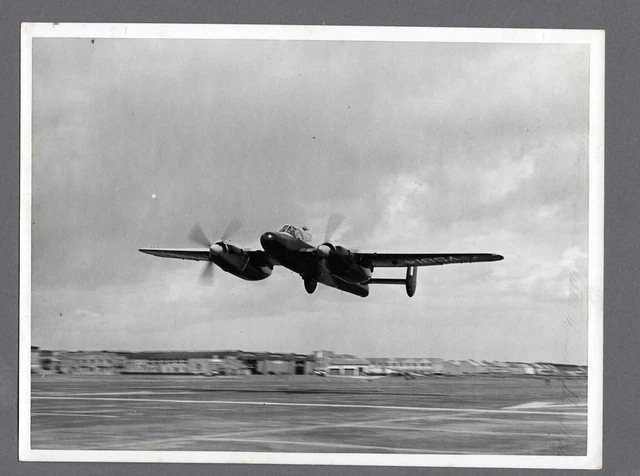 Bristol Brigand Mk 1 Vs 814 Large Original Vintage Press Photo Raf Royal Air For