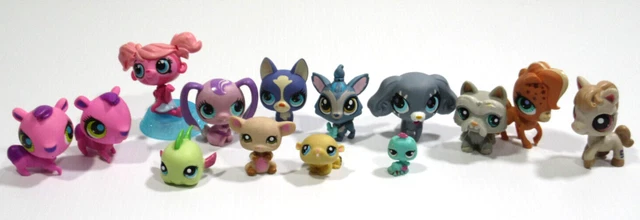 LITTLEST PET SHOP LPS Bundle of 14 Spaniel dog Scottish Terrier