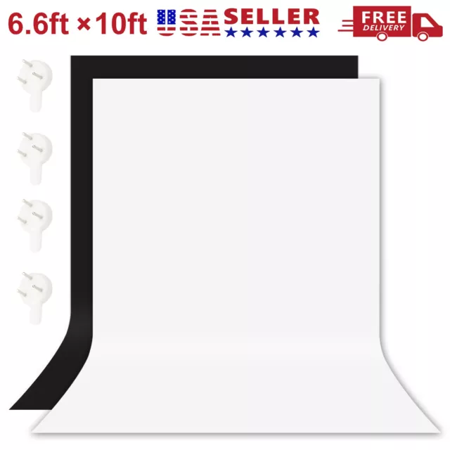 6.6FTx10FT Vinyl Studio Muslin Photography Backdrop Photo Stand Background Props