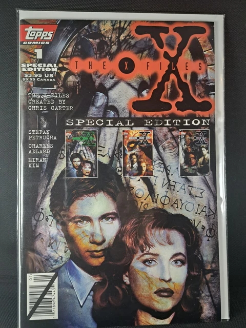 Topps Comics- X-Files 1995 Issues 1 Special Edition
