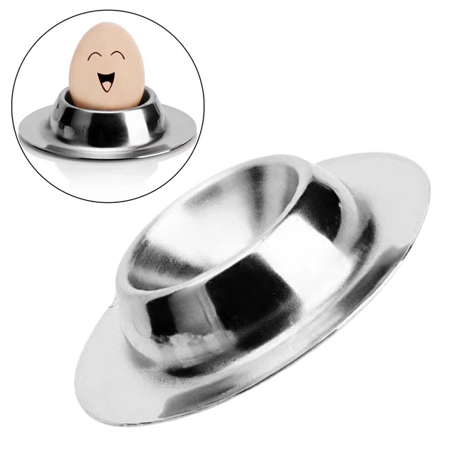Tovaglioli da tè di alta qualità vassoio per uova forniture da cucina 8,5 * 1,6 cm acciaio inox