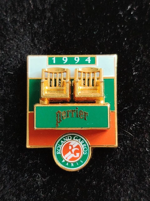 PINS TENIS ROLAND GARROS IPODEC OR ARTUS BERTRAND