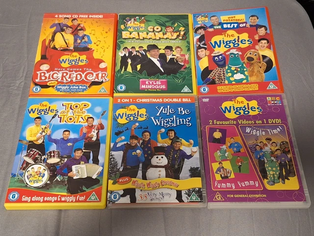 THE WIGGLES DVD Bundle 6 DVD S Collection Good Condition Kids TV Show THE WIGGLES DVD Bundle 6 DVD S Collection Good Condition Kids TV Show