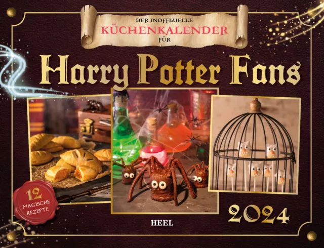 Der inoff. Küchenkalender Harry Potter Fans 2024  | HOGWARTS REZEPTE BUTTERBIER