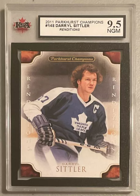 2011-12 Parkhurst Champions Darryl Sittler KSA 9.5 Toronto Maple Leafs #148