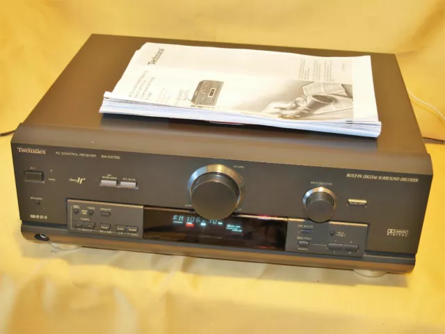 Technics SA-DX750 6-Kanal-Heimkino / Stereo - Receiver - mit Anleitung