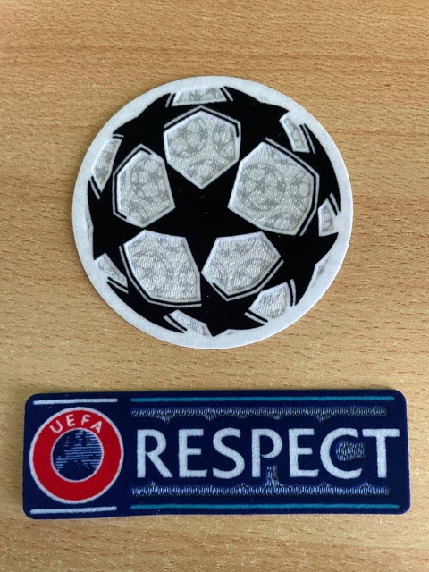 PATCH BADGE CHAMPIONS League 2023-2024 Uefa CL Respect Official toppa ...