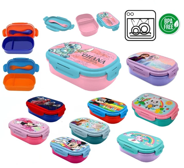 Portapranzo plastica con posate Minnie