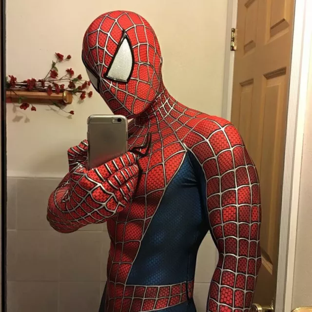 Amazing Spiderman Costume Adult FOR SALE! - PicClick UK