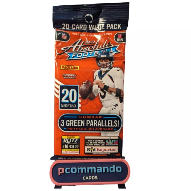 Absolute NFL 2022 Panini football americano sigillato confezione grasso valore venditore Regno Unito