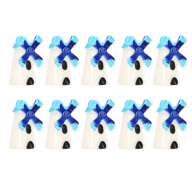 Miniature Windmill Decoration Simulated Miniature Windmill For Home