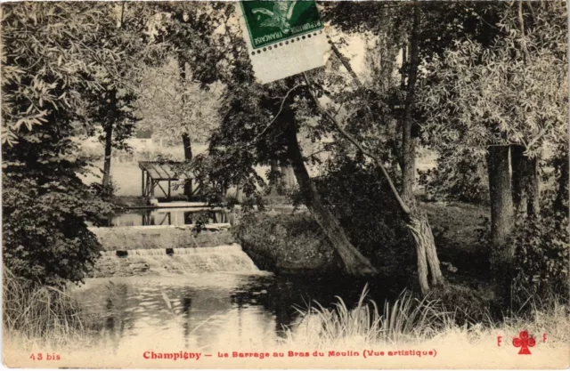 CPA Champigny Le Barrage au Bras du Moulin FRANCE (1338395)