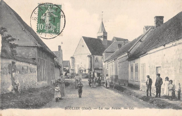 Cpa 60 Boulier / La Rue New