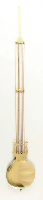Hermle grandfather clock fancy lyre pendulum @ 1980s for Hermle 451-050H