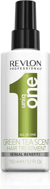 Revlon Uniq One Professional Hair Treatment Leave in Conditioner 150ml Green Tea