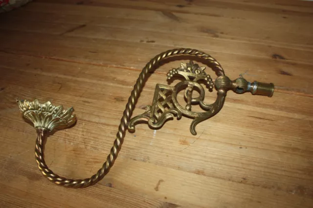 Grande Applique Murale Bronze Laiton ancienne