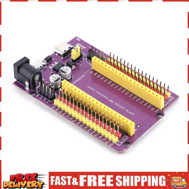 ESP32 DEVELOPMENT BOARD NodeMCU-32S Lua TYPE-C/MICRO GPIO Expansion ...